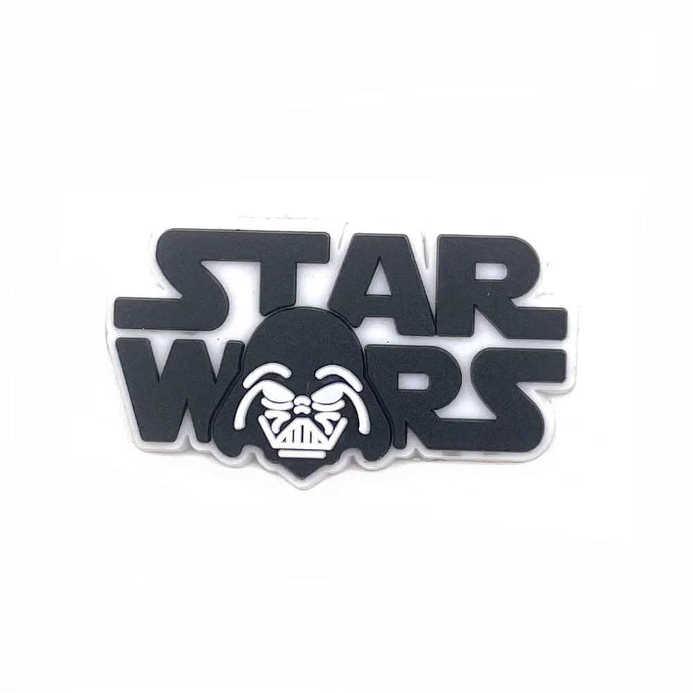 25 Styles Star Wars Yoda Shoe Charms for Crocs - DIY Decor Jibbitz for Kids & Adults - Waterproof Shoe Accessories for Slippers, Sandals & Water Shoes - Perfect Gift for Star Wars Fans & Crocs Lovers