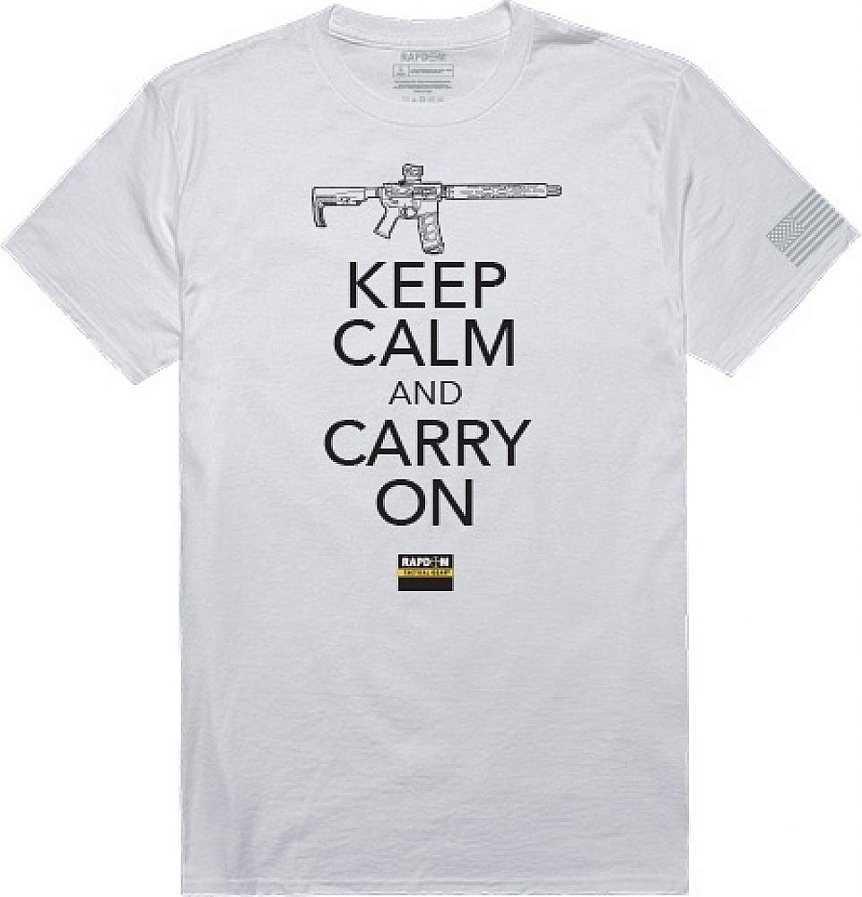 RAPDOM Men's Tactical Graphic T-Shirts - Military Style Casual Tees for Outdoor, Gym & Everyday Wear