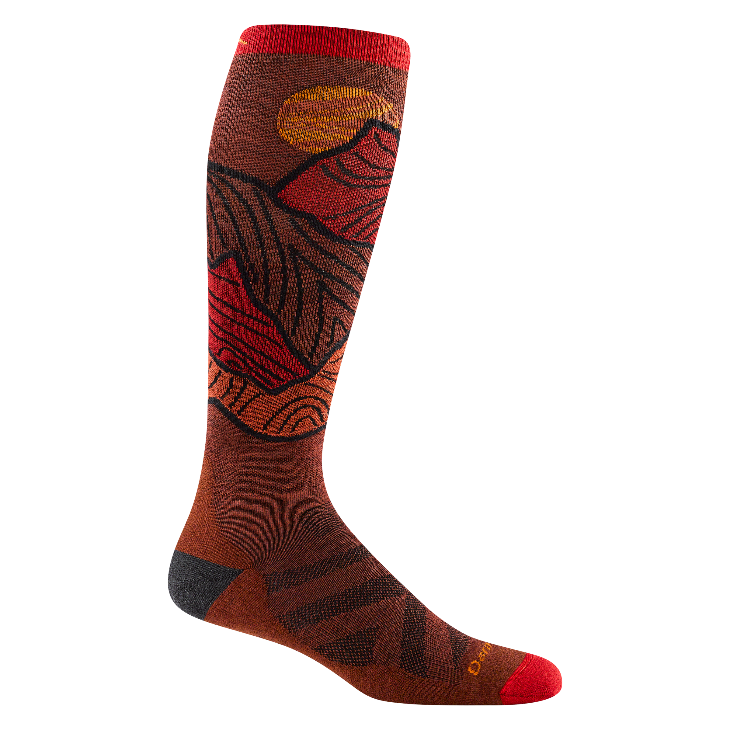Men's Titan Over the Calf Lightweight Ski & Snowboard Socks - Warm & Breathable Winter Sports Socks for Skiing, Snowboarding & Outdoor Activities