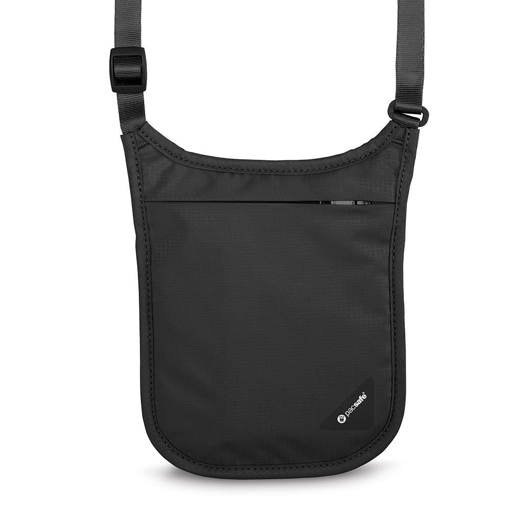 Pacsafe Coversafe V75 RFID Blocking Neck Pouch - Anti-Theft Travel Wallet for Passport, Credit Cards & Cash - Perfect for International Travel, Commuting & Outdoor Adventures
