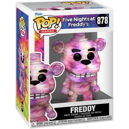 Five Nights at Freddy's Tie Dye Freddy Funko Pop! Vinyl Collectible Figure - Perfect for Horror Game Fans & Pop Culture Collectors