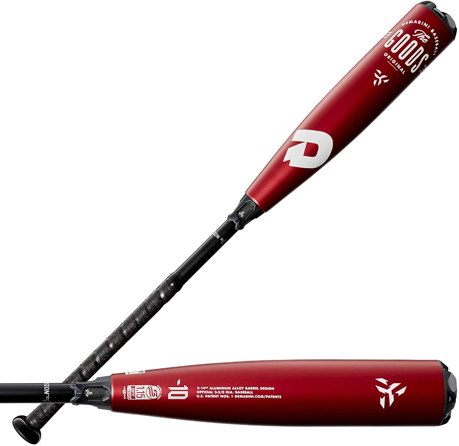 Demarini The Goods USSSA Baseball Bat -10 Drop, 2 3/4