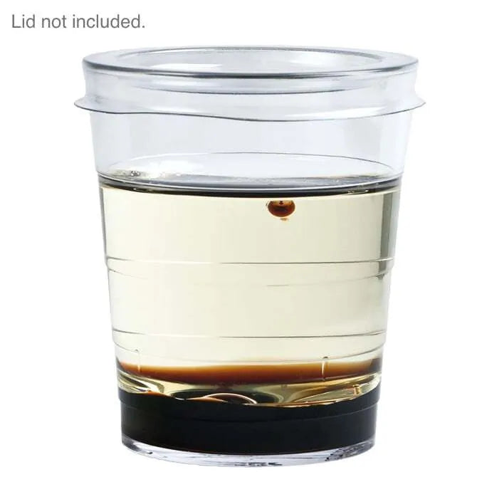 Comatec Mini Glass - Clear Plastic Drinking Cup for Kids, Travel, Picnics & Parties | BPA-Free, Durable & Lightweight