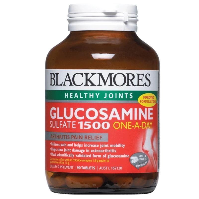 Blackmores Glucosamine Sulfate 1500mg - One-A-Day Joint Support Supplement for Arthritis & Mobility - Supports Healthy Cartilage & Joint Function - Ideal for Active Adults & Seniors