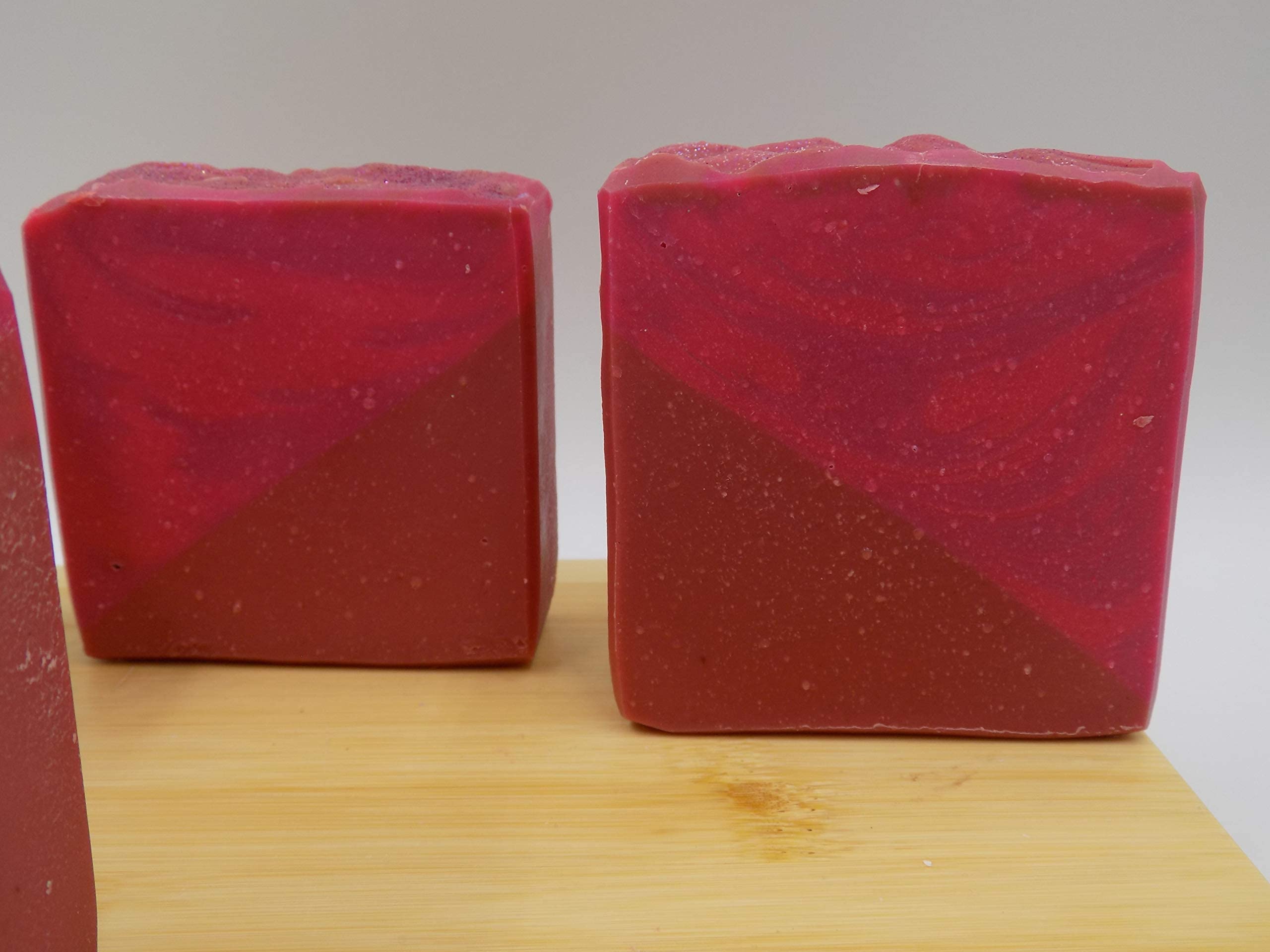 Forever Red Bar Soap - Handmade Natural Soap with Shea Butter & Essential Oils | Moisturizing & Gentle Cleansing for Face & Body | Perfect for Sensitive Skin & Daily Skincare Routine
