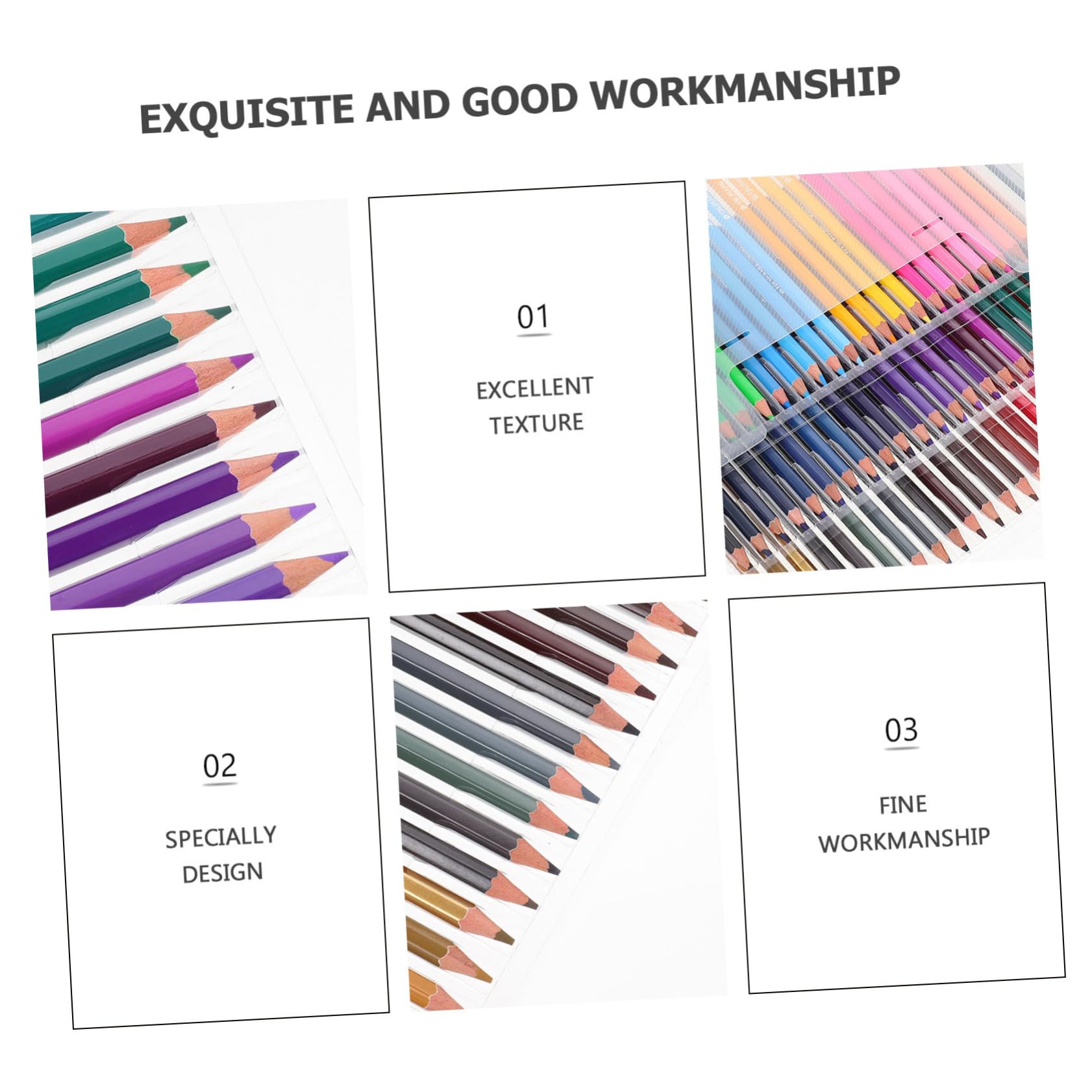 Cabilock 2 Sets of 12-Colors Wooden Drawing Pencils - Professional Artist Sketching & Coloring Pencils for Adults & Kids - Perfect for Art Projects, School Supplies & Daily Drawing