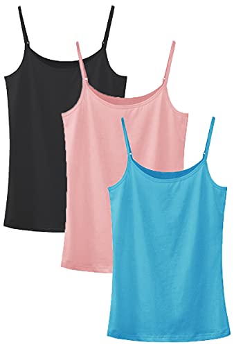 3 Pack - Black/Scuba Blue/Pink