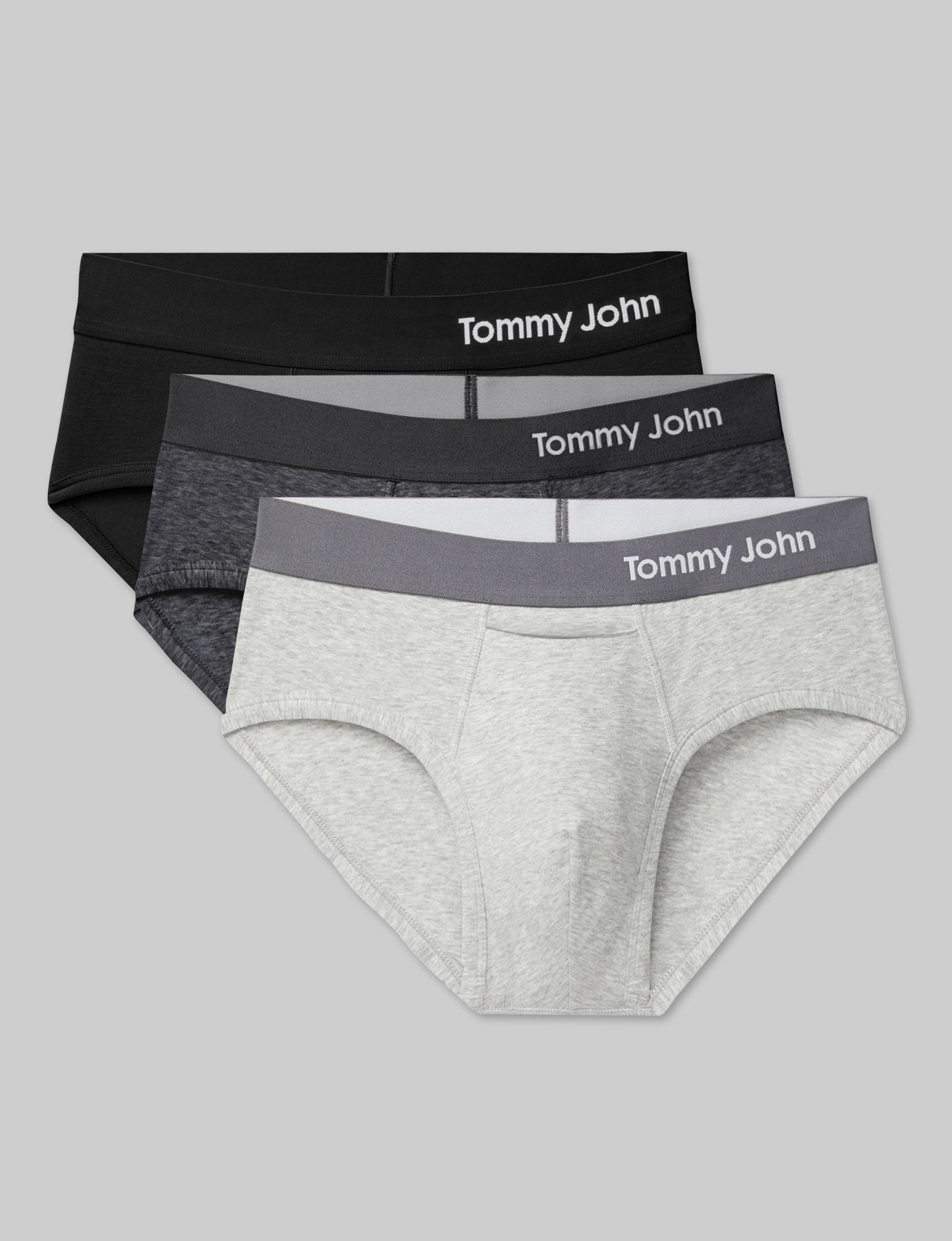 Cool Cotton Briefs (3 Pack) - Soft & Breathable Men's Underwear for Everyday Comfort - Perfect for Workout, Travel & Lounge