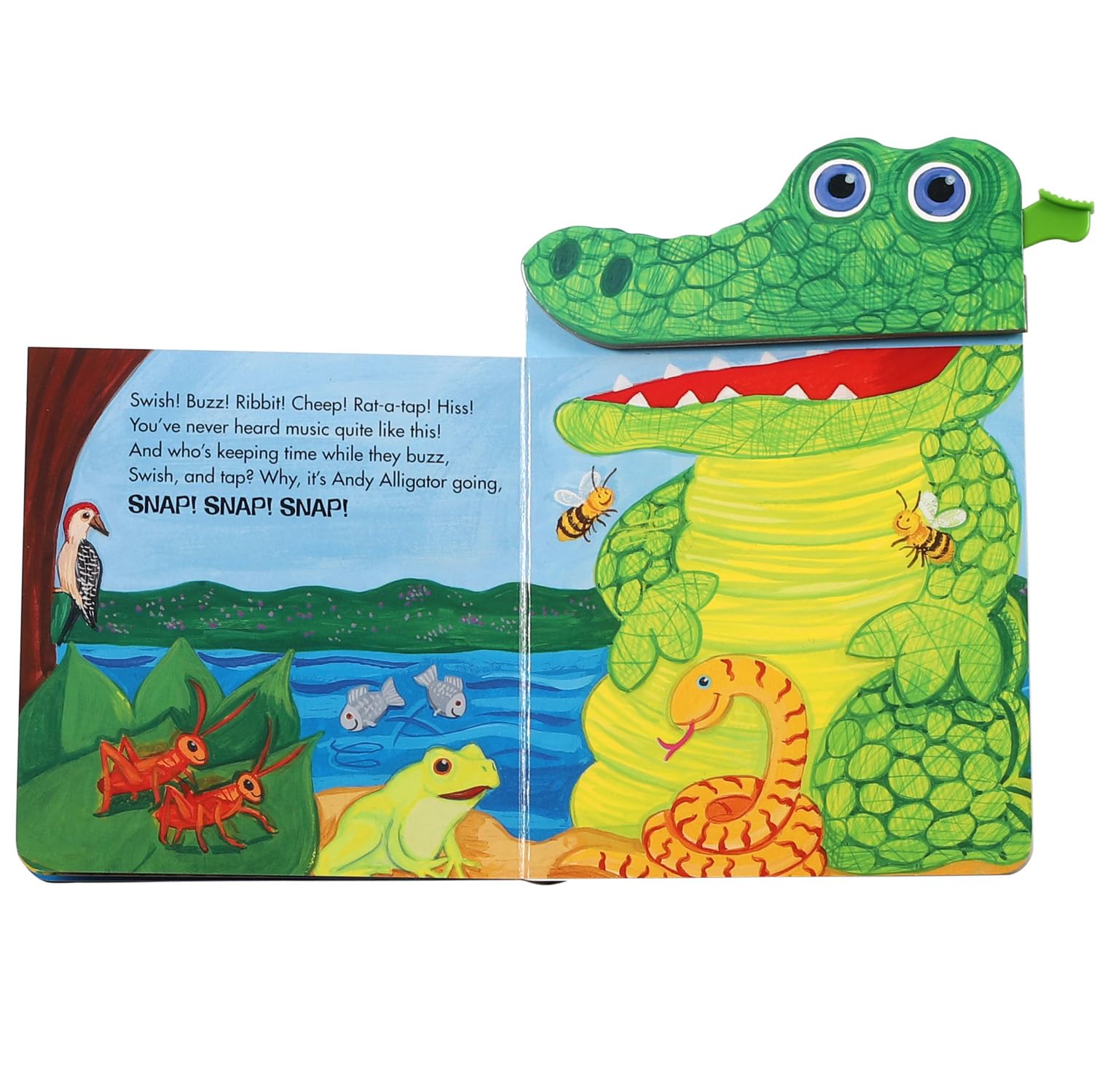 Andy Alligator Snappy Fun Book for Kids' Storytime & Play