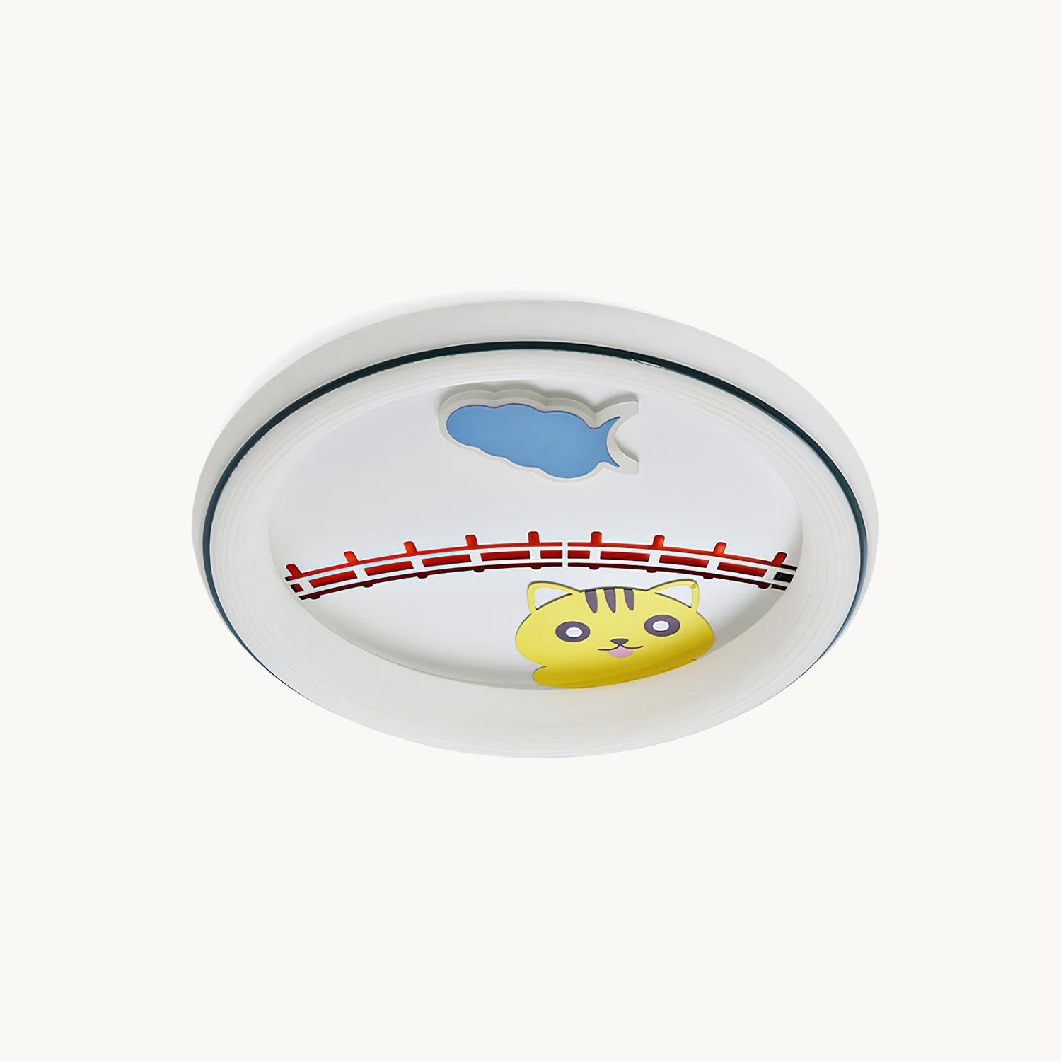 Adorable Cartoon Ceiling Light - Kids Room Decor, Nursery Lighting, Playroom Fixture - Perfect for Bedrooms, Children's Spaces & Themed Rooms