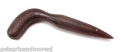 Antique 1800s Cast Iron Garden Plant Dibble Tool by Peter Henderson Co - Perfect for Planting Seeds, Bulbs & Seedlings in Vintage Style Gardens