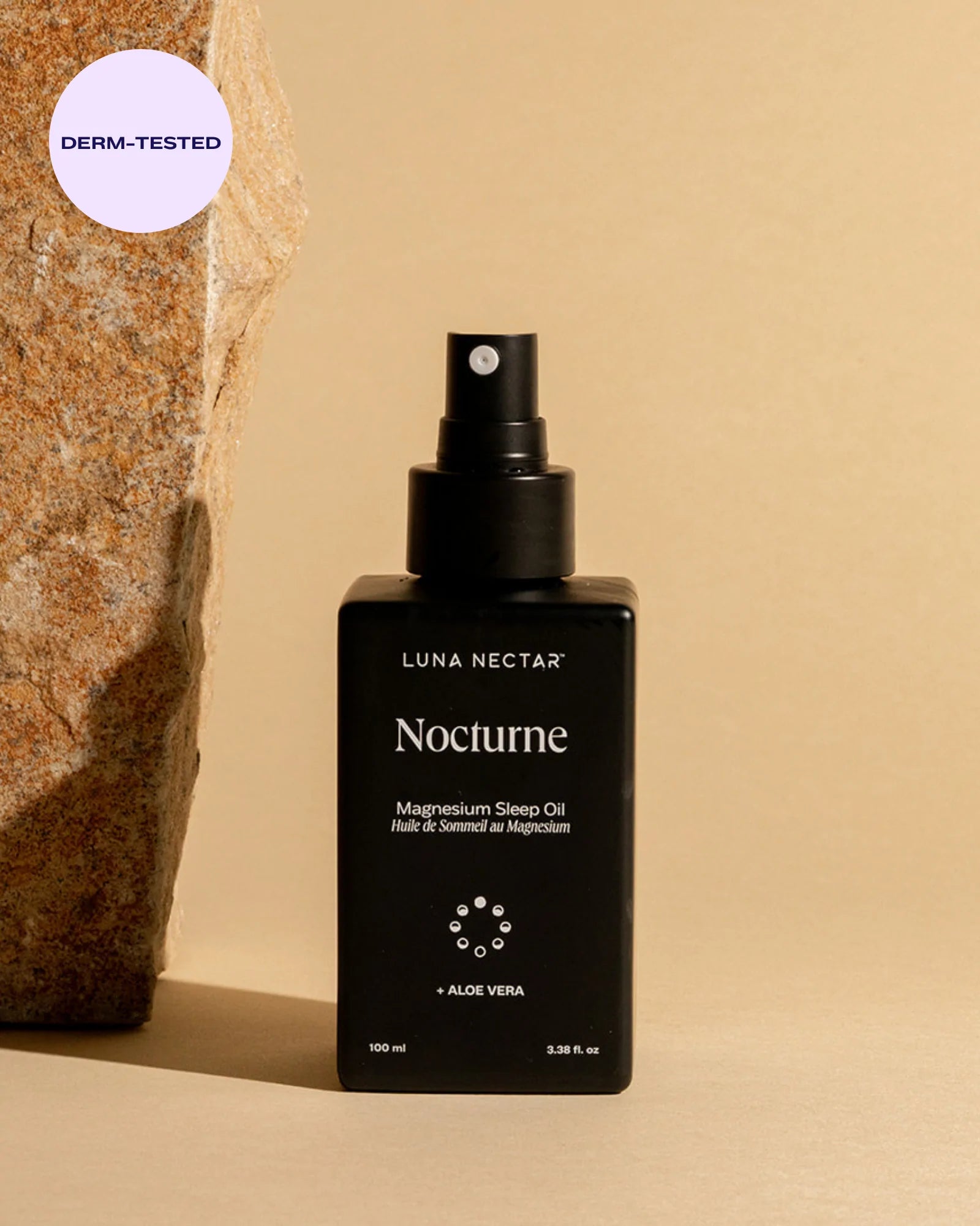 Nocturne Magnesium Sleep Oil for Relaxation & Better Sleep - Natural Sleep Aid for Stress Relief & Insomnia - Perfect for Nighttime Routine & Deep Sleep