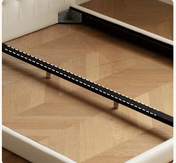 Organic Leather Art Floor Bed - Handcrafted Eco-Friendly Mattress for Adults & Kids - Perfect for Minimalist, Boho & Montessori Bedrooms