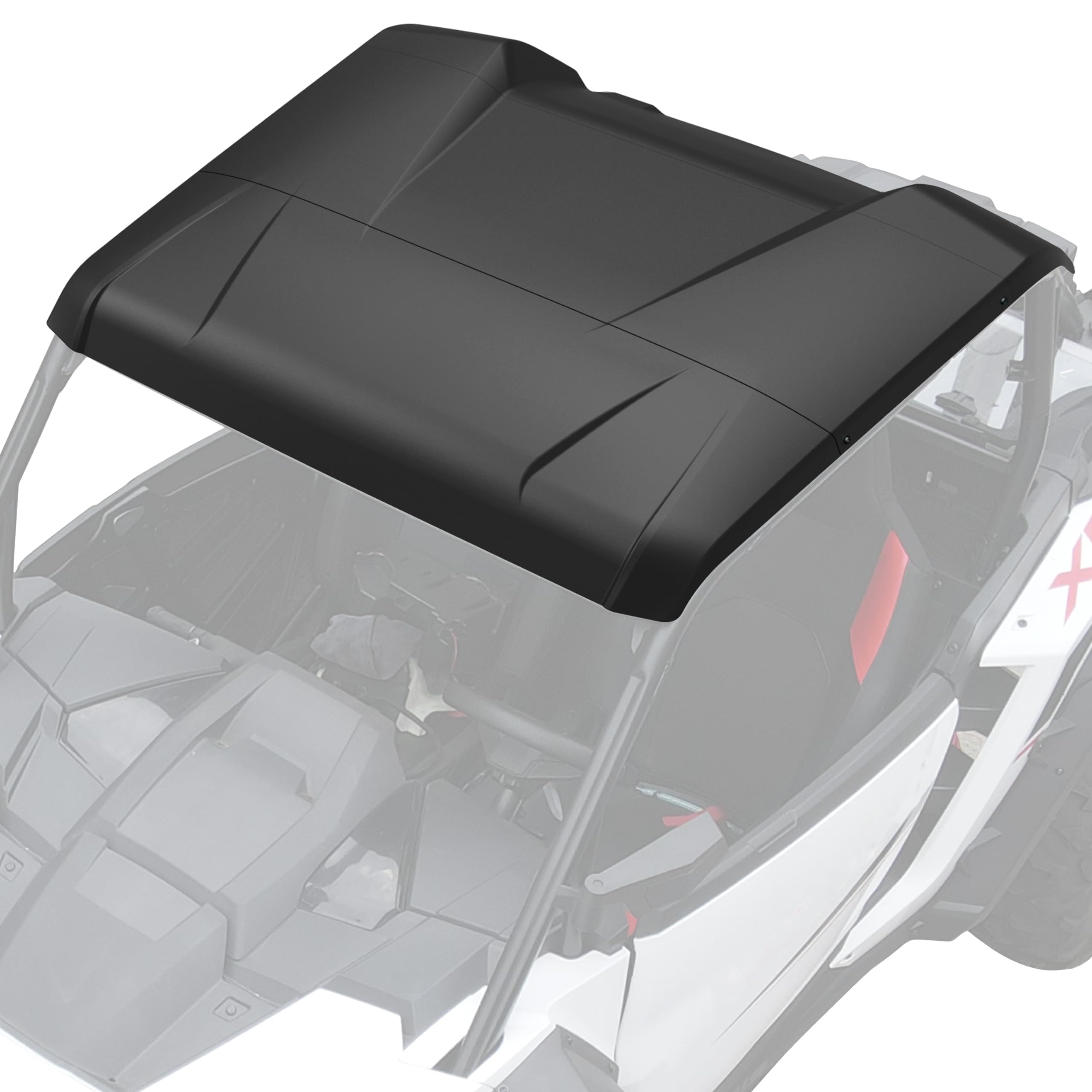 2024-2025 Polaris RZR XP 1000 Hard Plastic Roof Top - 3-Piece Dustproof Poly Roof with Sun Visor | Off-Road Accessories for UTV & Side-by-Side | Perfect for Desert, Trail & Mud Riding (Part# 2884553)