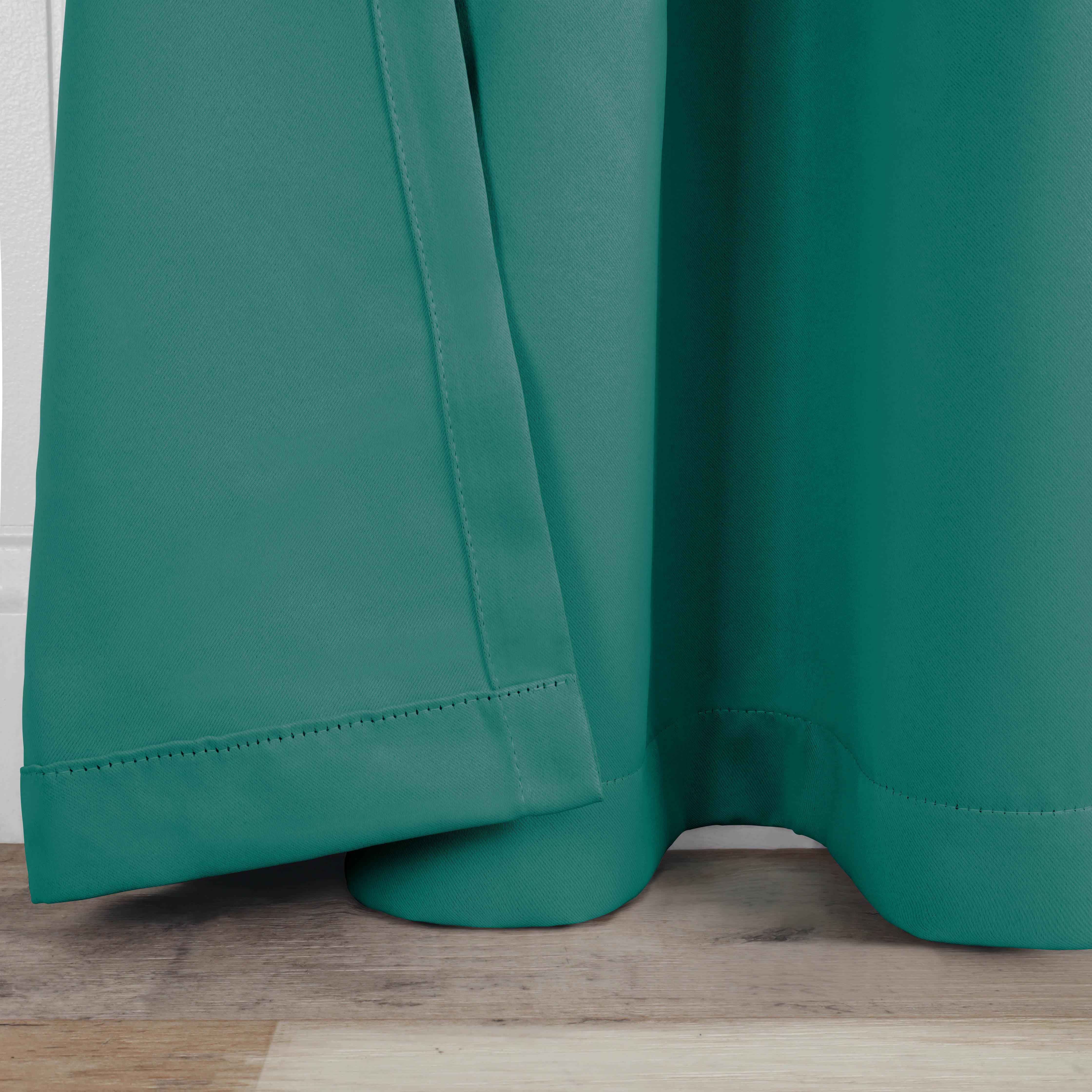 Blackout Curtains for Bedroom - Solid Room Darkening Back Tabs Window Drapes, Set of 2 Panels - Perfect for Nursery, Home Theater & Light Sleepers