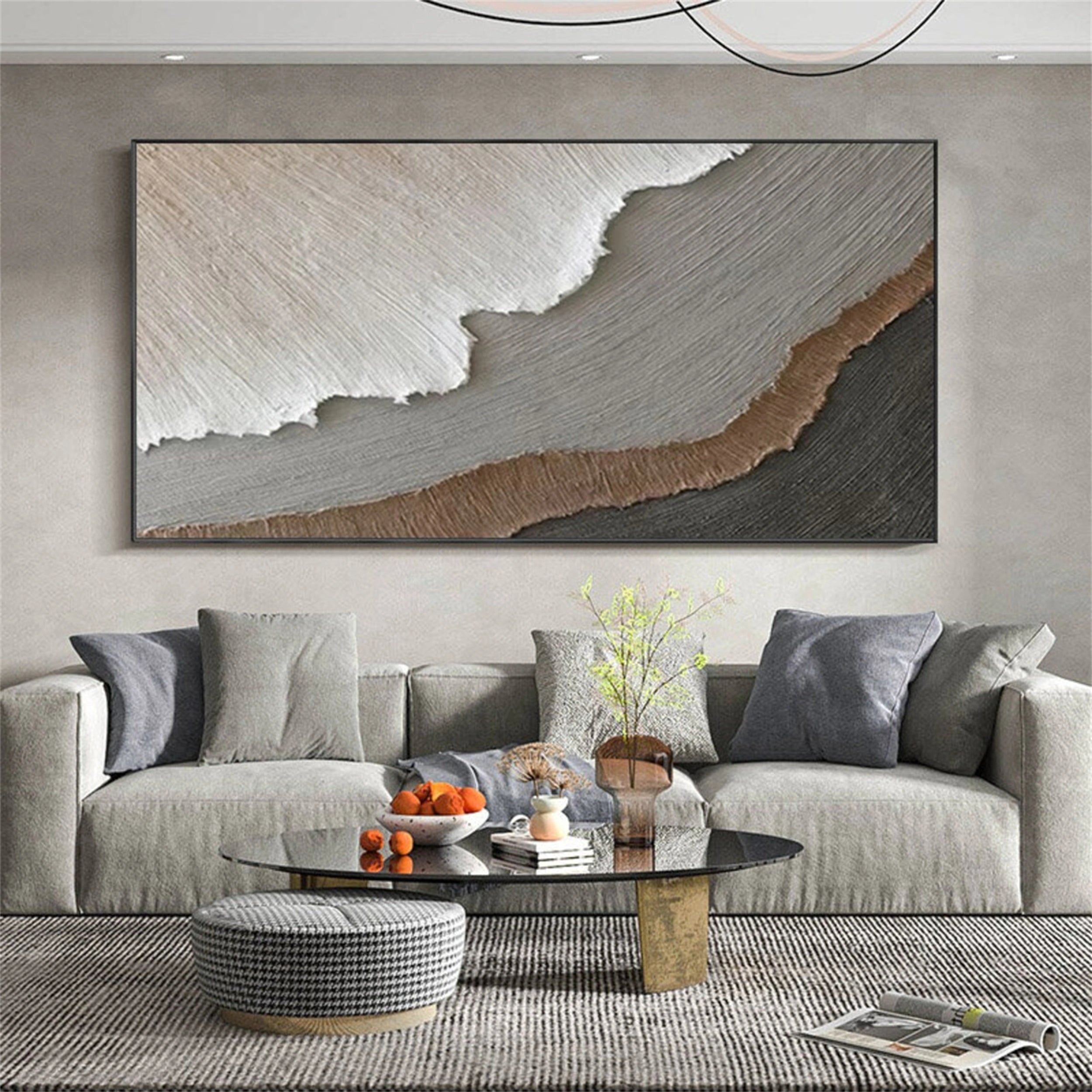 Ocean and Sky Painting #OS099 - Stunning Coastal Wall Art for Living Room, Bedroom & Office Decor