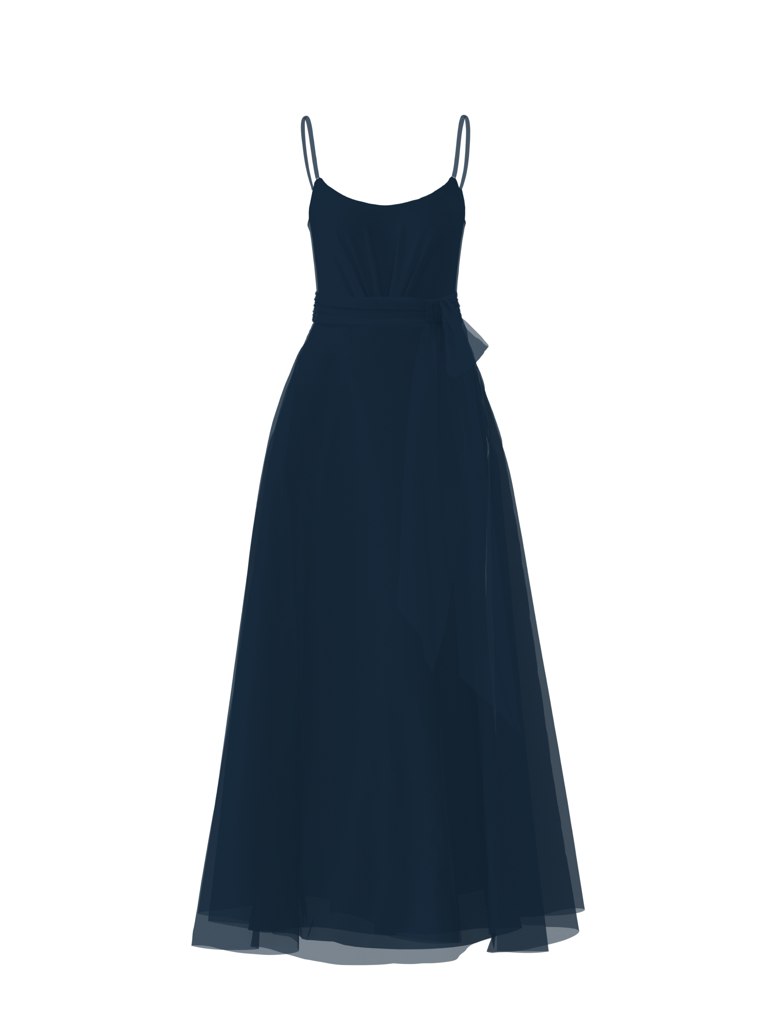 Campbell Bodice with Cerisa Skirt and Sash Belt in Navy Blue - Perfect for Vintage Outfits, Cosplay, and Themed Parties
