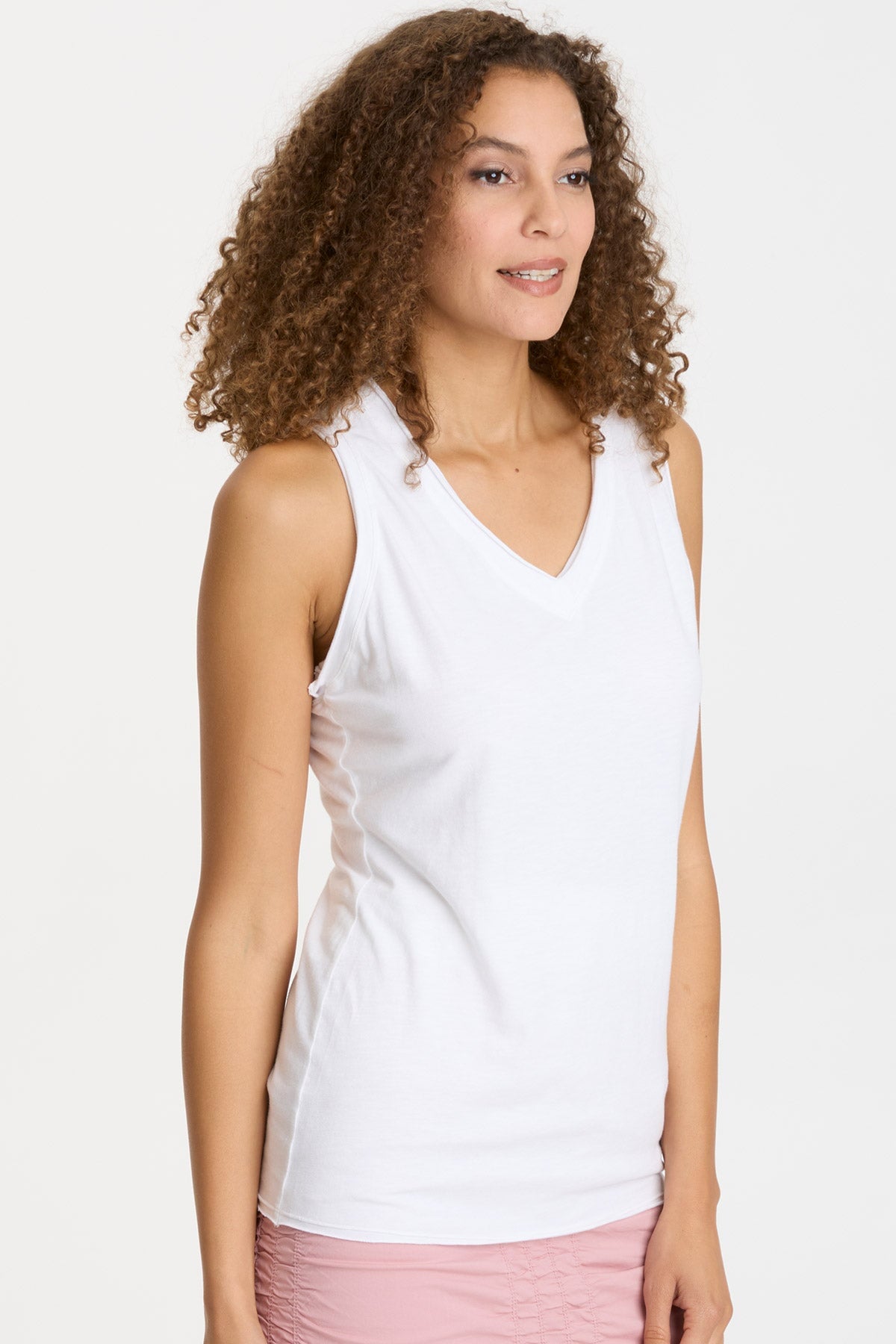 Bash Tank White - Premium Quality White Tank Top for Men & Women | Comfortable Casual Wear for Gym, Workout, and Everyday Use