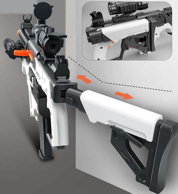 Sembylon Vector Electric Dart Blaster - High Performance Foam Dart Toy Gun for Outdoor & Indoor Nerf Battles, Team Games & Target Practice - Perfect for Kids, Teens & Adults