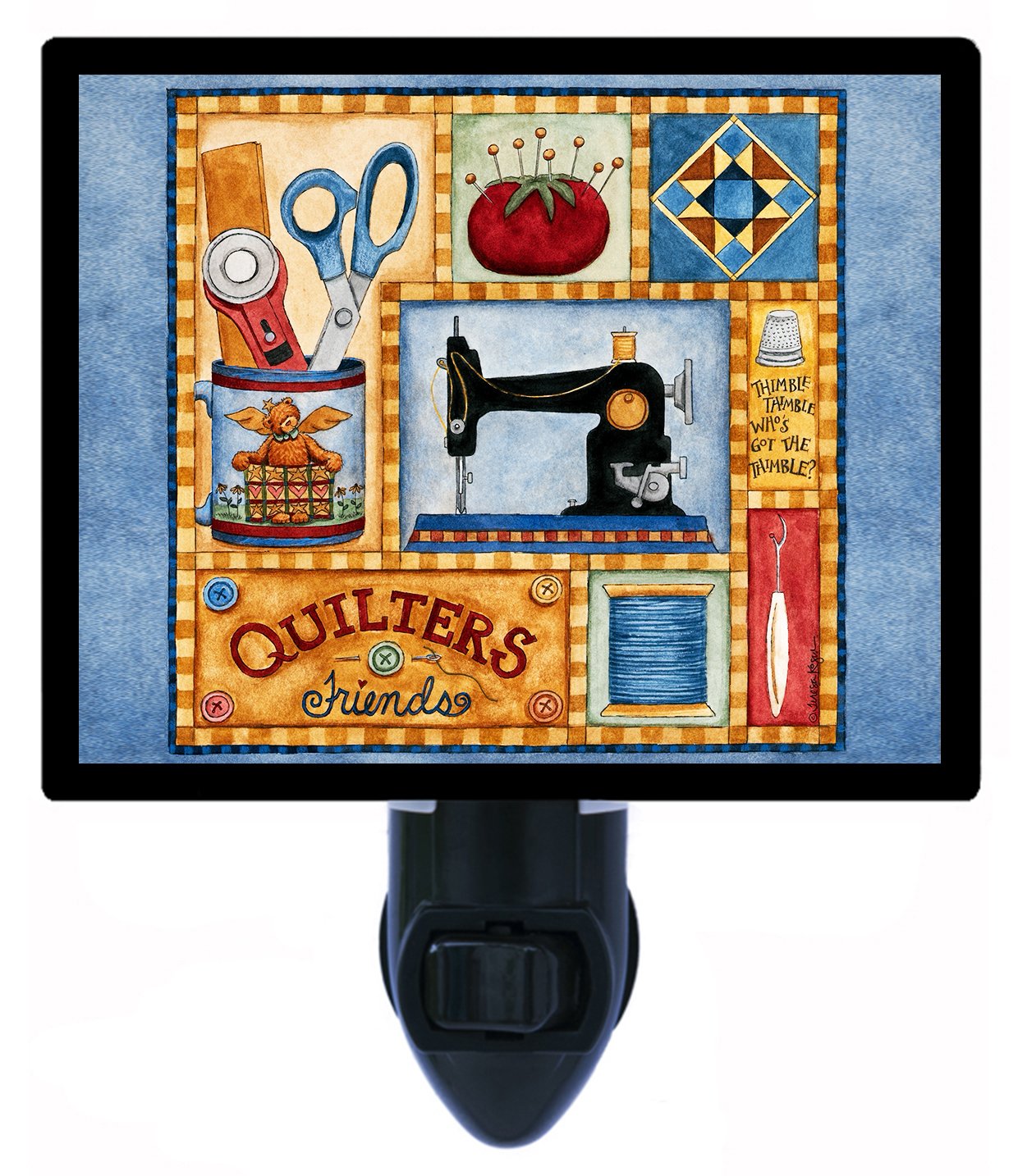 LED Night Light for Quilters & Sewing Machines - Perfect for Nighttime Stitching & Crafting