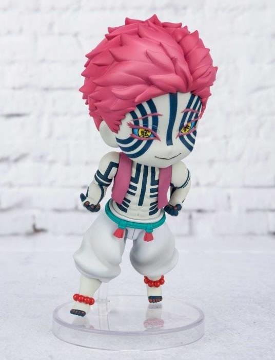 Bandai Figuarts Mini Demon Slayer Akaza Action Figure - Anime Collectible for Fans, Perfect for Display & Cosplay Scenes