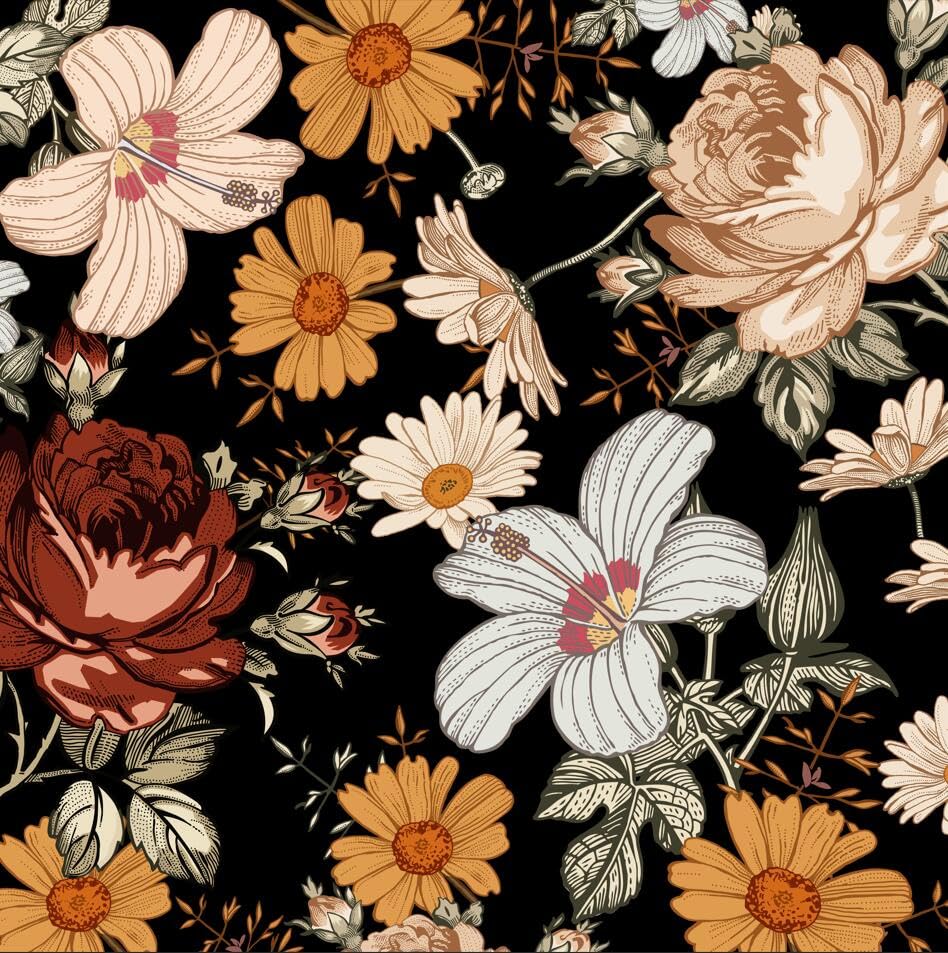 Vintage Floral (No Comforter)