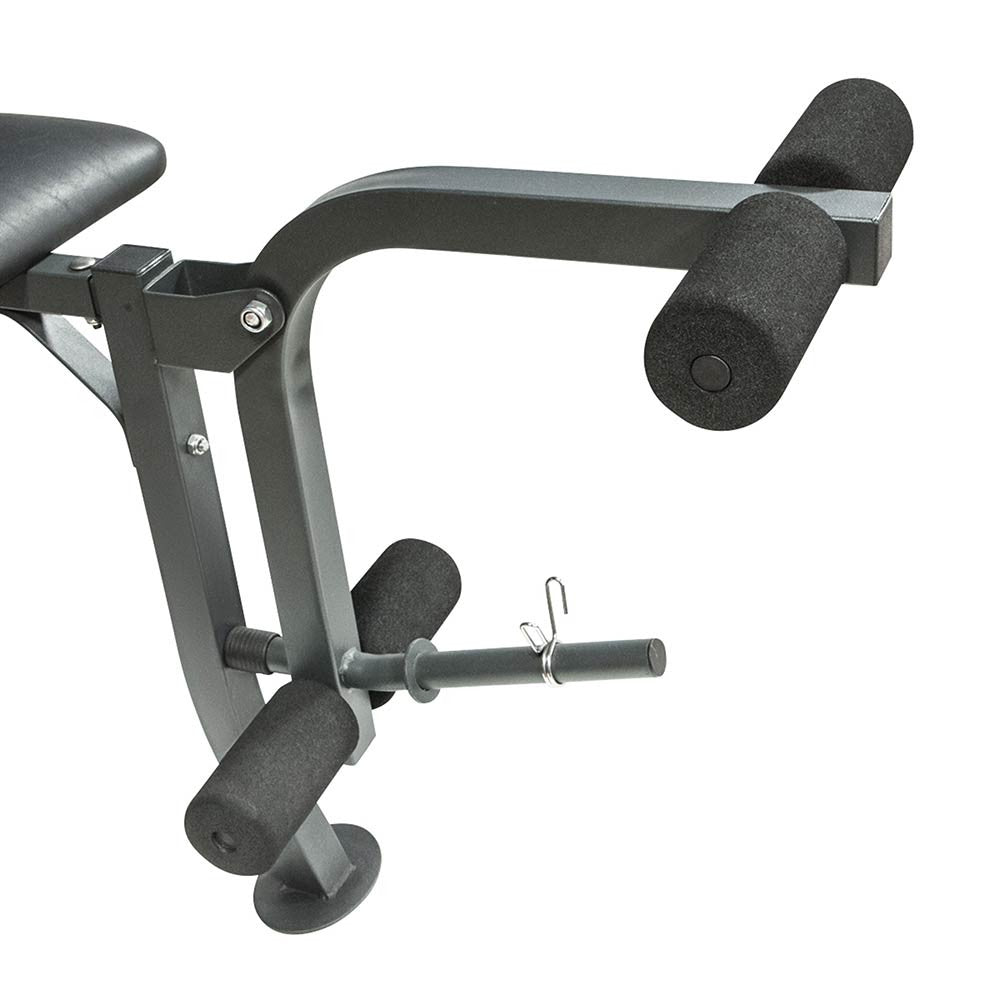 Marcy MD 2080 Weight Bench with 80lb Weight Set - Adjustable Home Gym Equipment for Strength Training & Fitness Workouts - Perfect for Home Gym, Garage Workouts & Bodybuilding Training