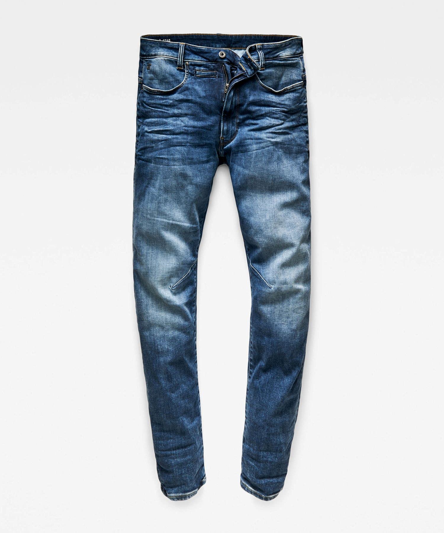 G-STAR Raw D-STAQ 3D Superslim Stretch Jeans for Men - Rink Superstretch Denim Pants | Slim Fit, Comfortable & Stylish for Casual Wear, Night Out & Everyday Fashion