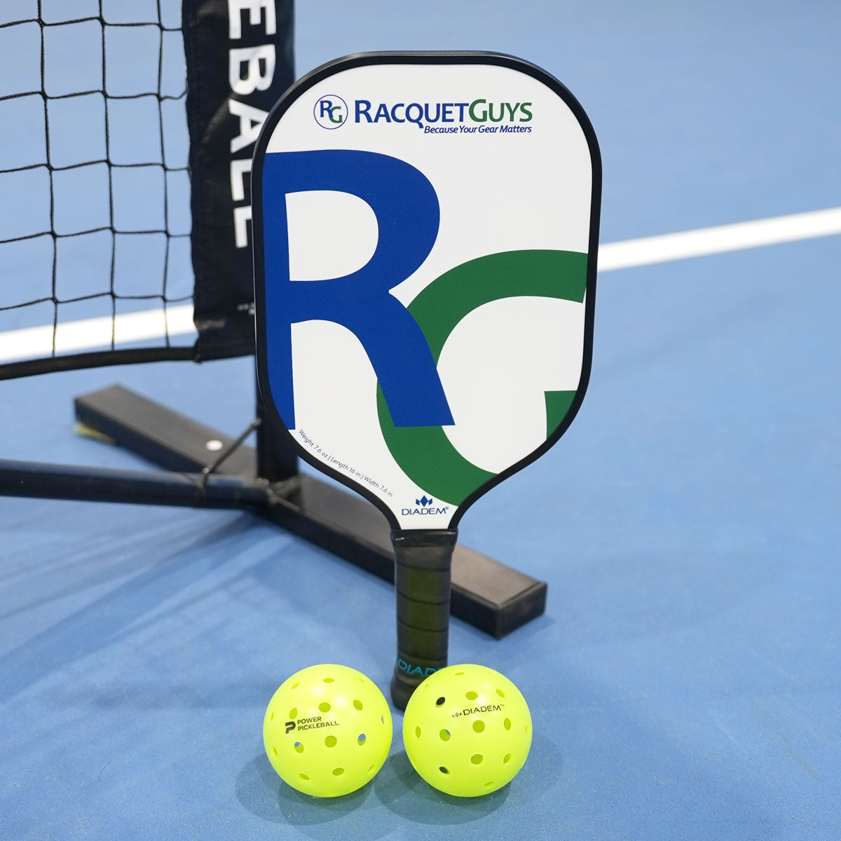 Diadem Riptide RG Demo Rental - Premium Tennis Racket for Intermediate Players | Perfect for Club Play & Tournament Training