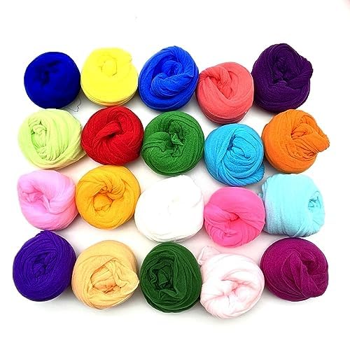 20 Colors Nylon Stockings Flower Set - 60cm (23