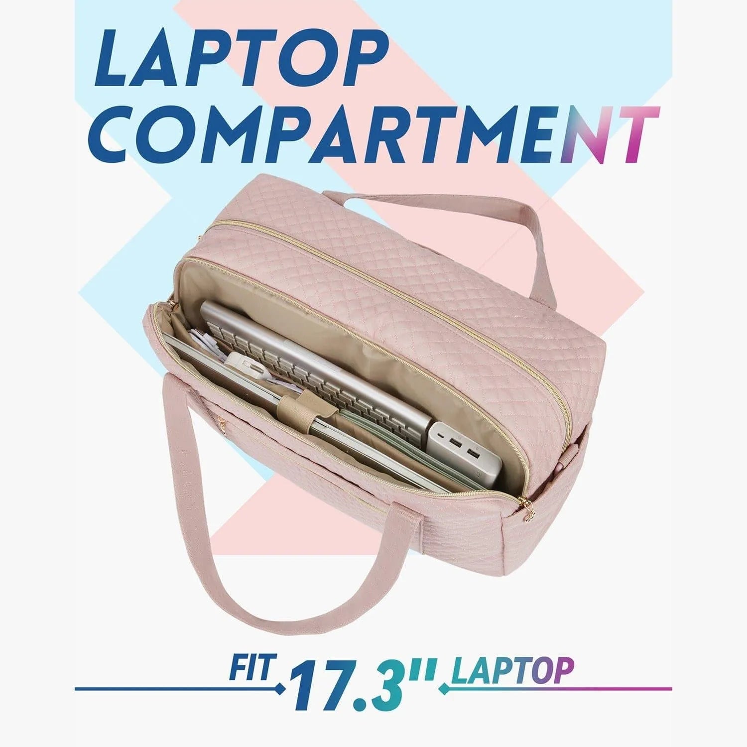Large Weekender Overnight Bag with Shoe Compartment - Perfect Carry-On Luggage for Travel, Gym & Weekend Getaways