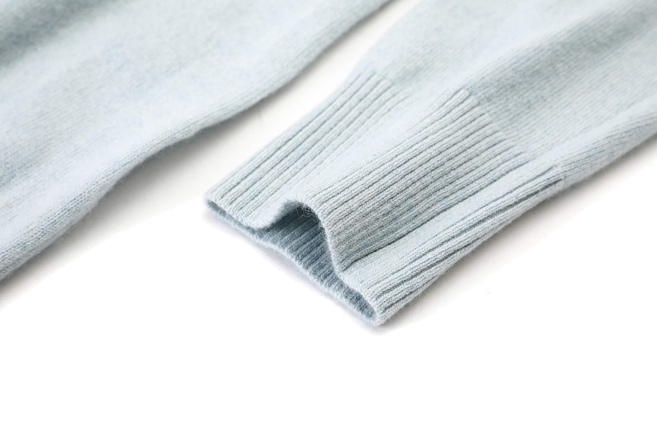 100% Pure Cashmere Women's Mock Neck Pullover Sweater - Soft & Warm Winter Knit Top for Office, Travel & Casual Outfits