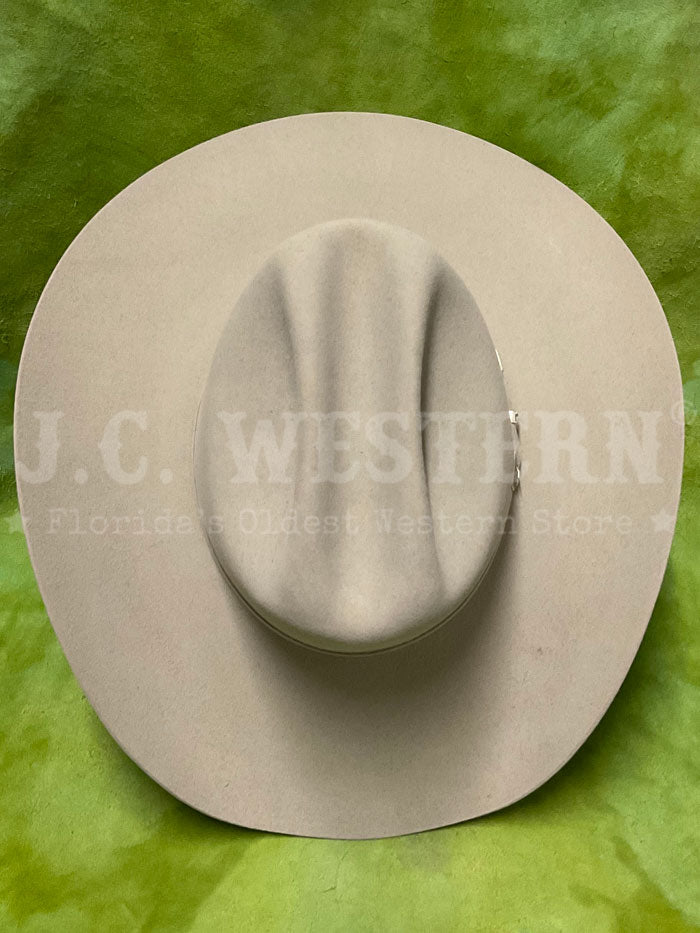 Resistol RFCTLM 754071 George Strait Collection Silverbelly Felt Cowboy Hat for Men - Western Style, Outdoor Rodeo & Country Music Events
