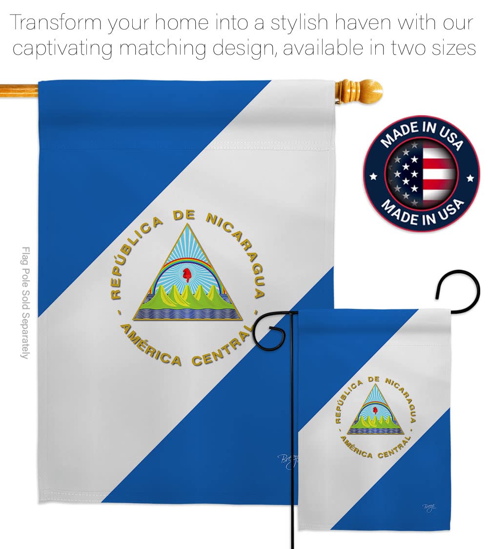 Nicaragua National Flag Set 28