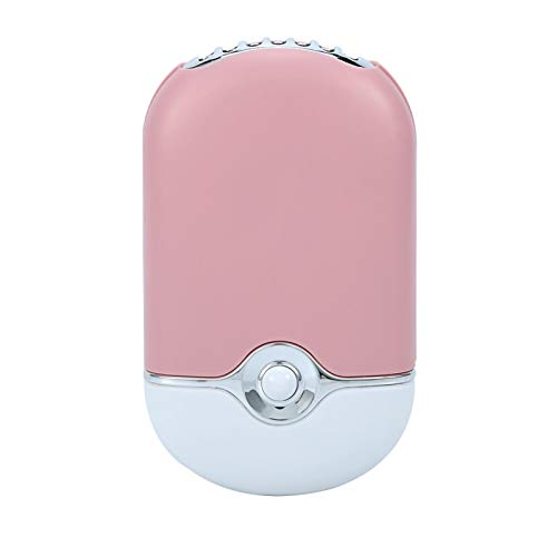 Portable USB Mini Fan - Pink Personal Cooling Fan with Fast Dry Function for Eyelash Extensions & Nail Polish | Perfect for Home, Office, Travel & Beauty Salons