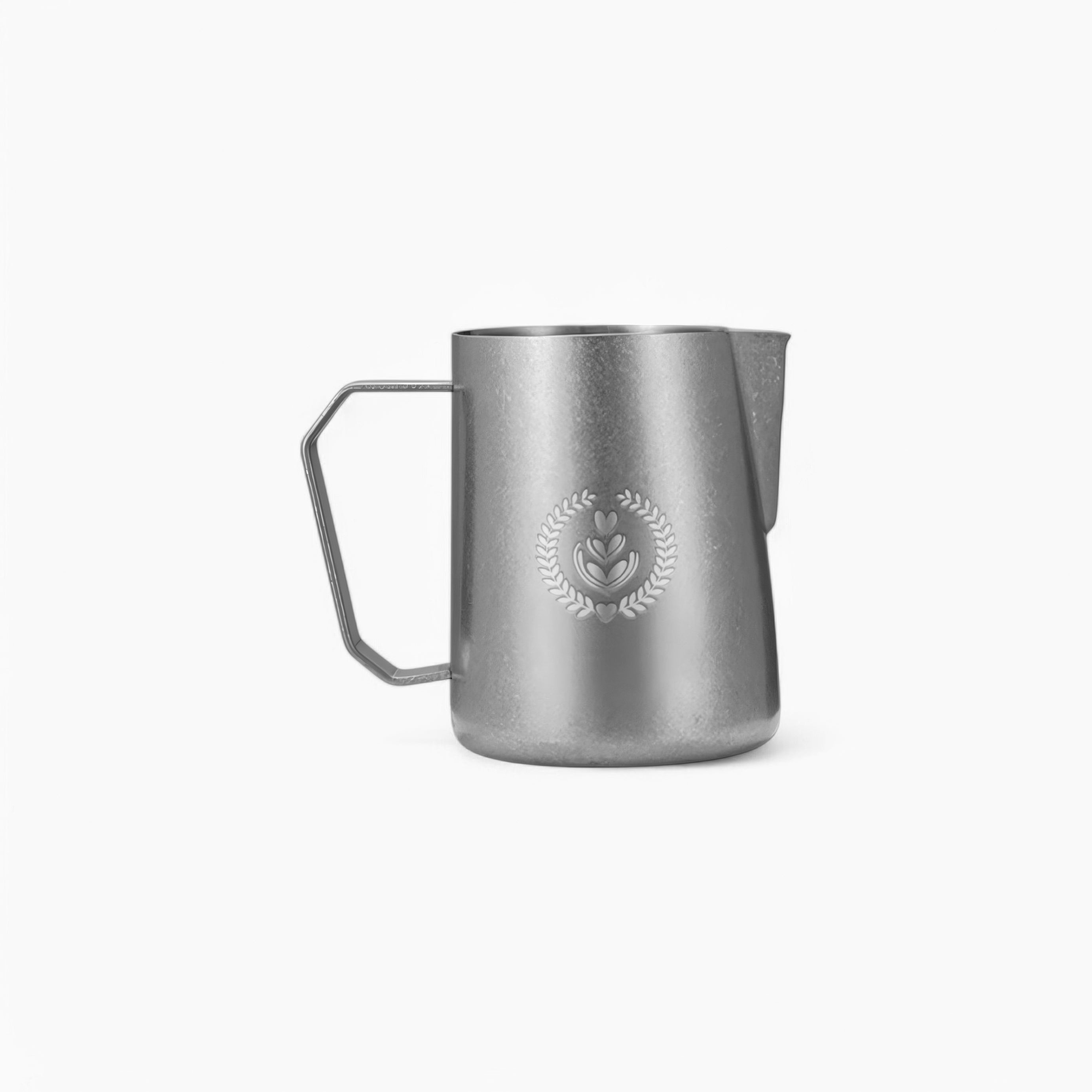 Premium Stainless Steel Latte Art Milk Pitcher - 12oz Barista Coffee Frothing Jug for Perfect Foam & Espresso Drinks - Ideal for Home & Cafe Use