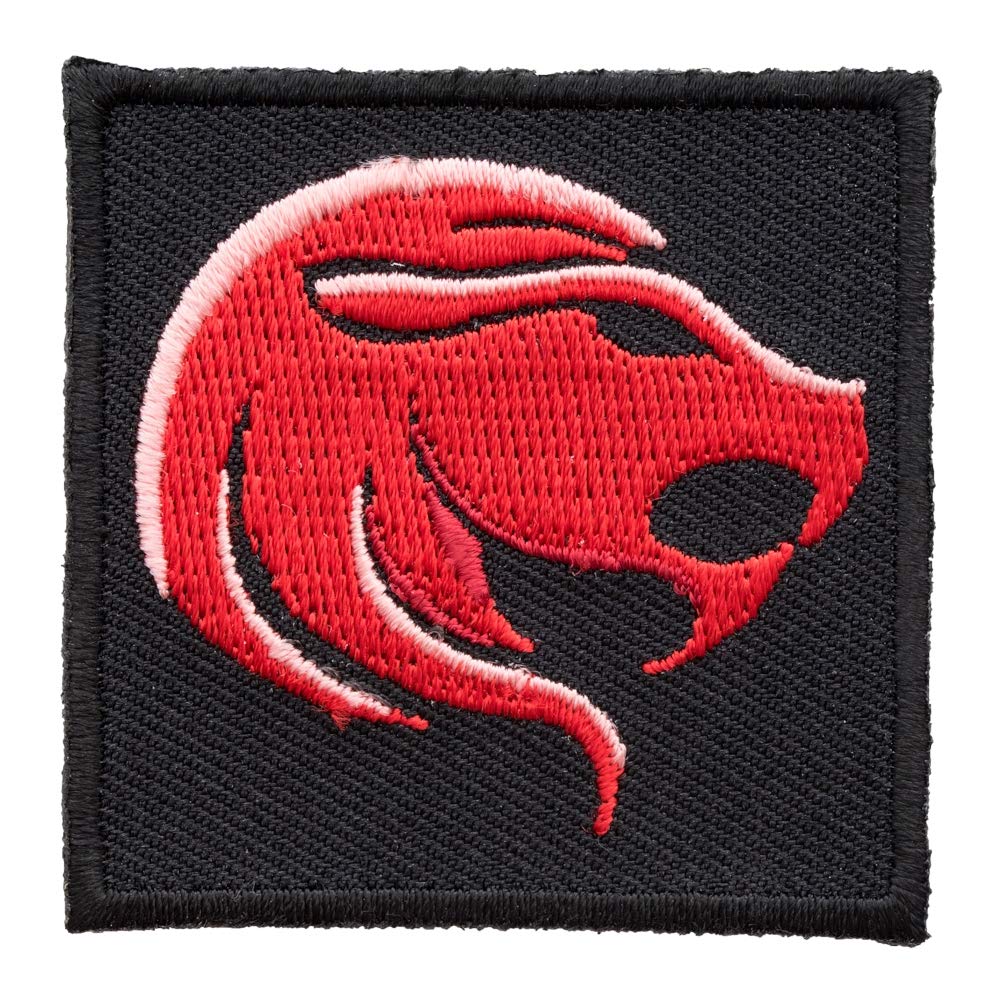 Zodiac Leo Red Lion Embroidered Iron-On Patch - Astrology Sign Badge for Jackets, Hats & Backpacks | Perfect for DIY Crafts & Cosplay Costumes