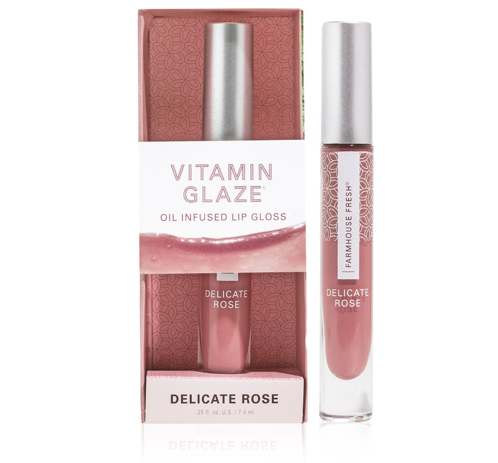 Vitamin Glaze® Oil Infused Lip Gloss - Hydrating & Shiny Lip Care for Dry Lips | Perfect for Daily Wear, Night Out & Makeup Looks