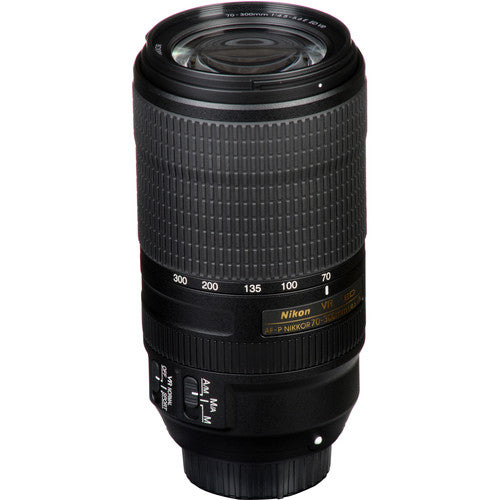 Nikon AF-P DX NIKKOR 70-300mm f/4.5-5.6G ED VR Lens for DSLR Cameras - Perfect for Wildlife, Sports & Travel Photography
