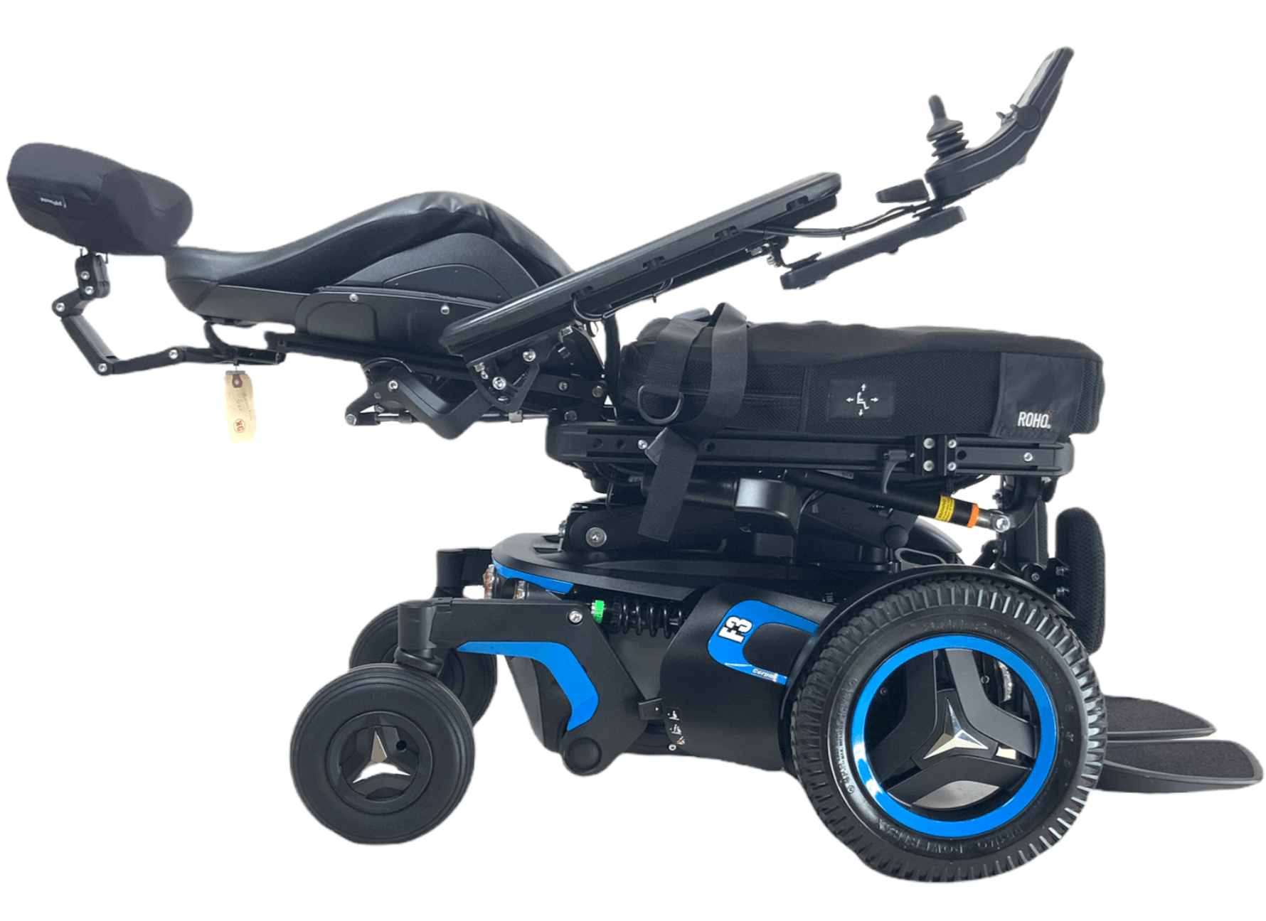 2019 Permobil F3 Corpus Rehab Power Wheelchair - Like New Condition | 18x21 Seat | Only 2 Miles | Seat Elevate, Tilt, Recline & Power Legs Features | Ideal for Mobility Assistance & Home Healthcare