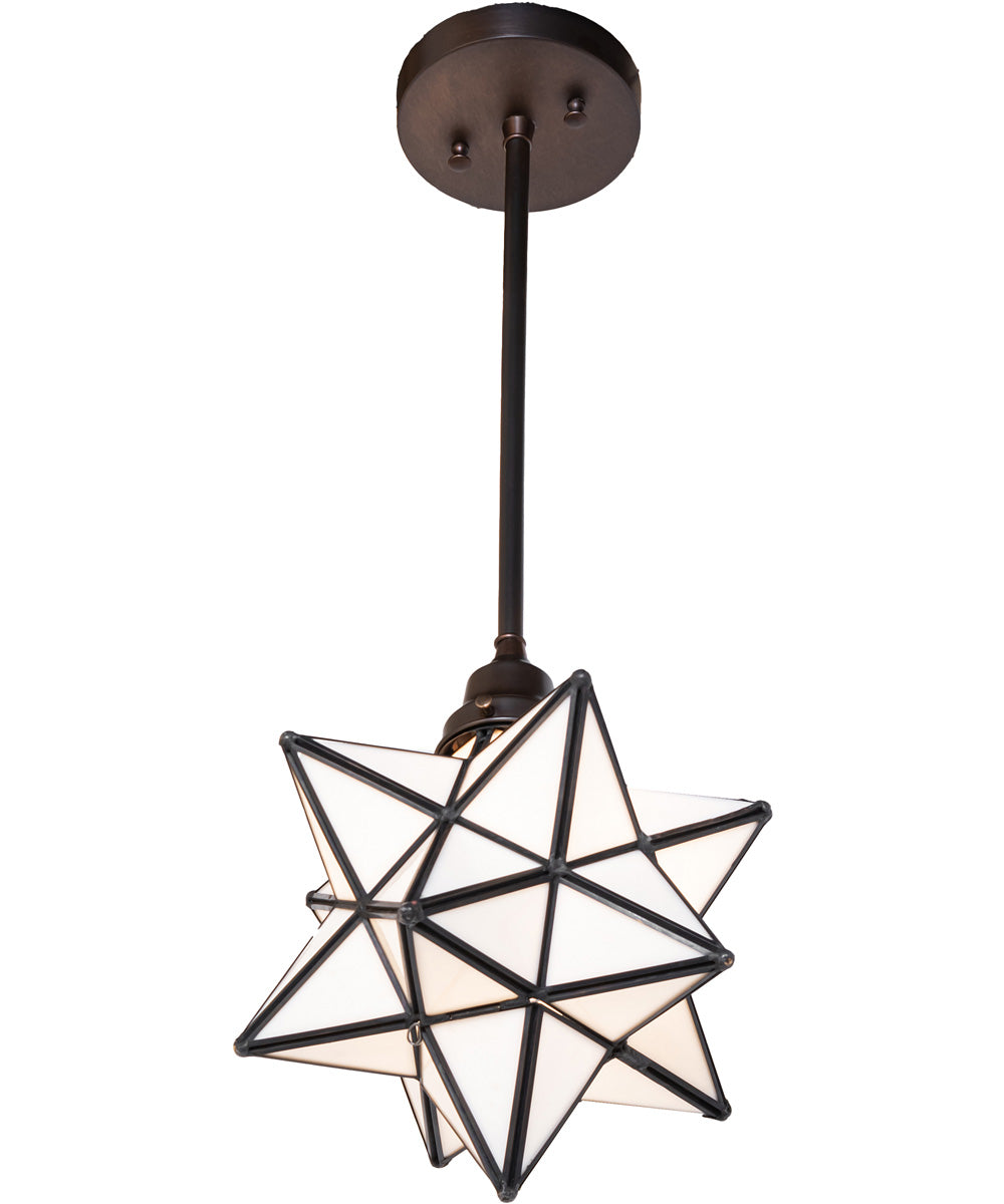10-Inch Wide Moravian Star Pendant - Elegant Christmas Ornament & Home Decor for Tree, Window, or Holiday Party Decoration