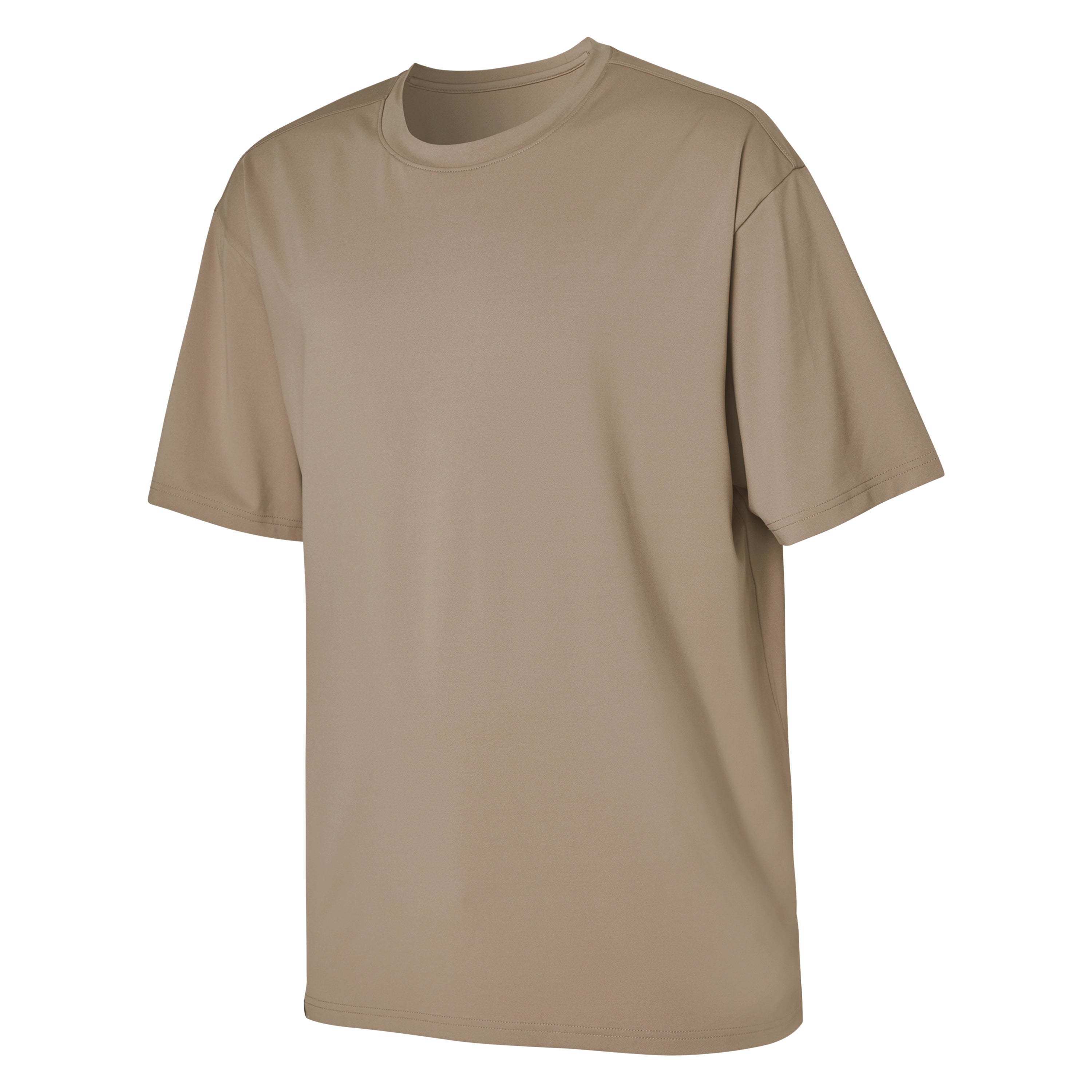 Men's Ice Feather Slim Fit Short Sleeve T-Shirt - Lightweight & Breathable Summer Casual Wear for Outdoor Activities