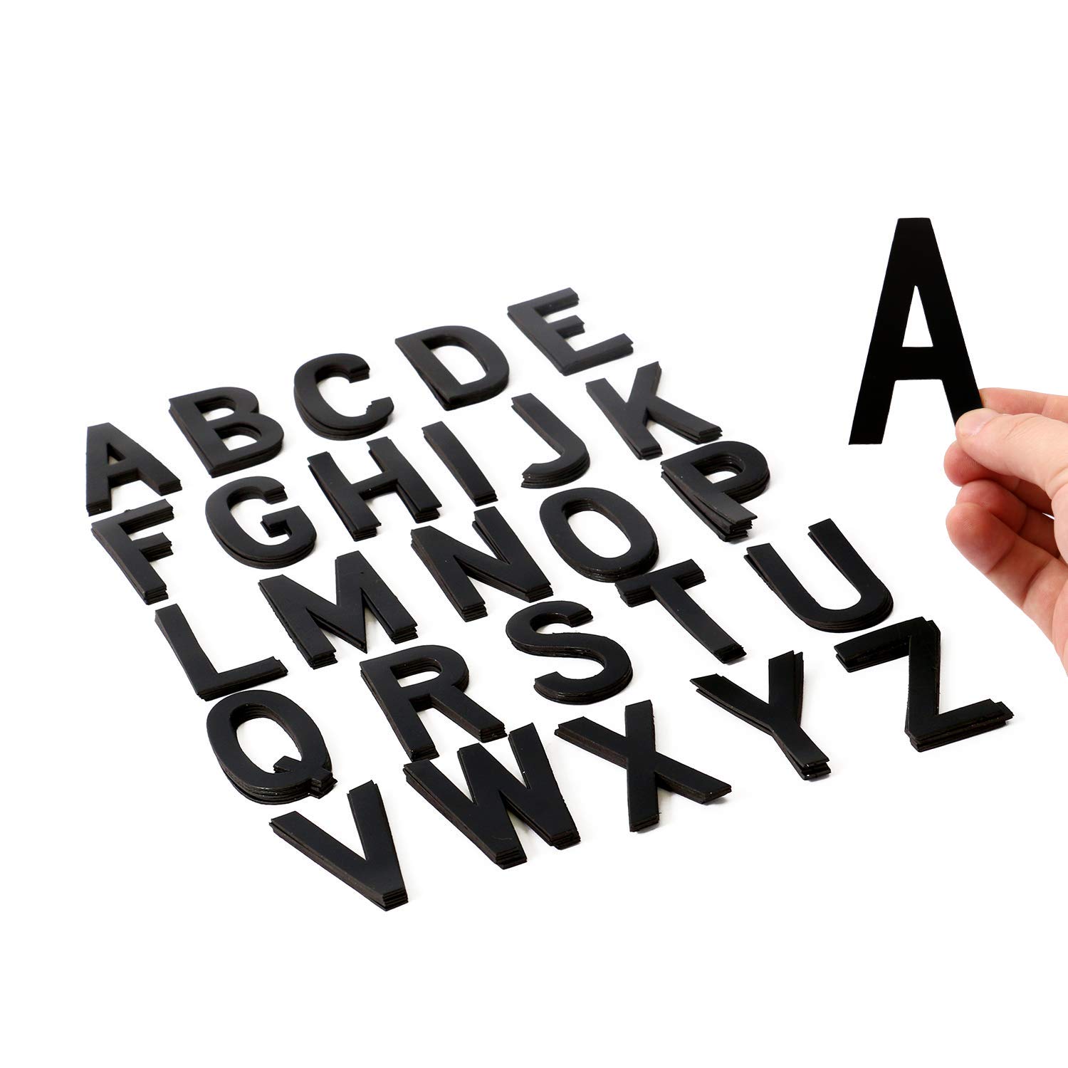 SmartSign A-Z Die-Cut Magnetic Letter Labels - 130-Piece Kit with 3