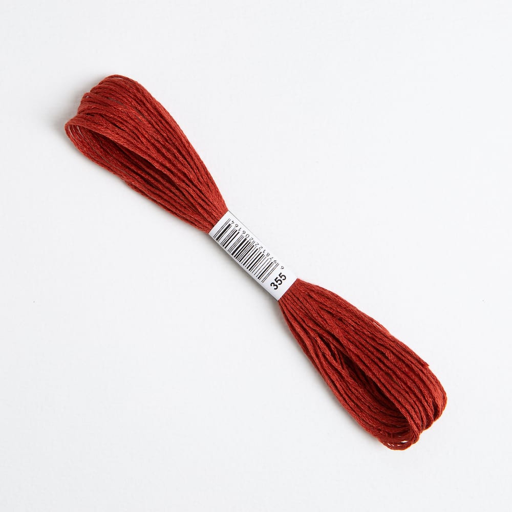 Premium Garnett Embroidery Thread Floss - 355 Vibrant Colors for Cross Stitch, Needlework & Handcrafting - Perfect for DIY Projects, Sewing, and Fabric Art