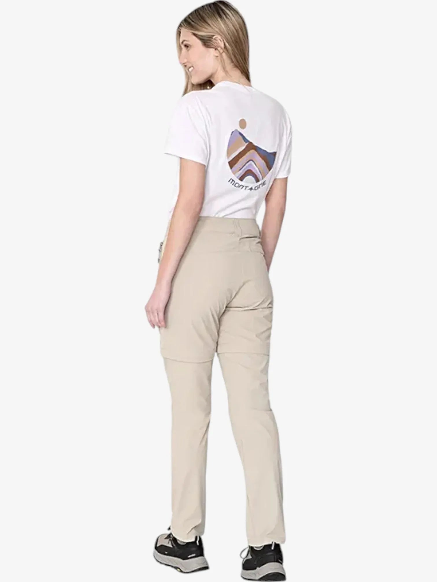 Women's Convertible Hiking Pants Jamaica Trekking - Lightweight, Quick-Dry, UPF 50+ for Outdoor Adventures, Travel & Camping