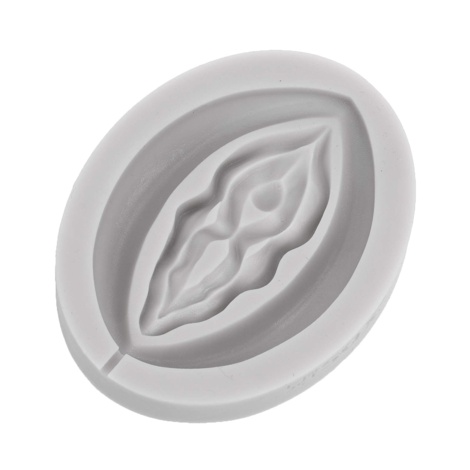 JEATHA Silicone Genital Shape Candy Mold - Chocolate Baking Mould, Ice Cube Tray for DIY Lollipop, Soap, Candle & Cake Decoration (Grey, One Size) - Perfect for Bachelorette Parties, Adult Humor Gifts & Edible Dessert Decorations