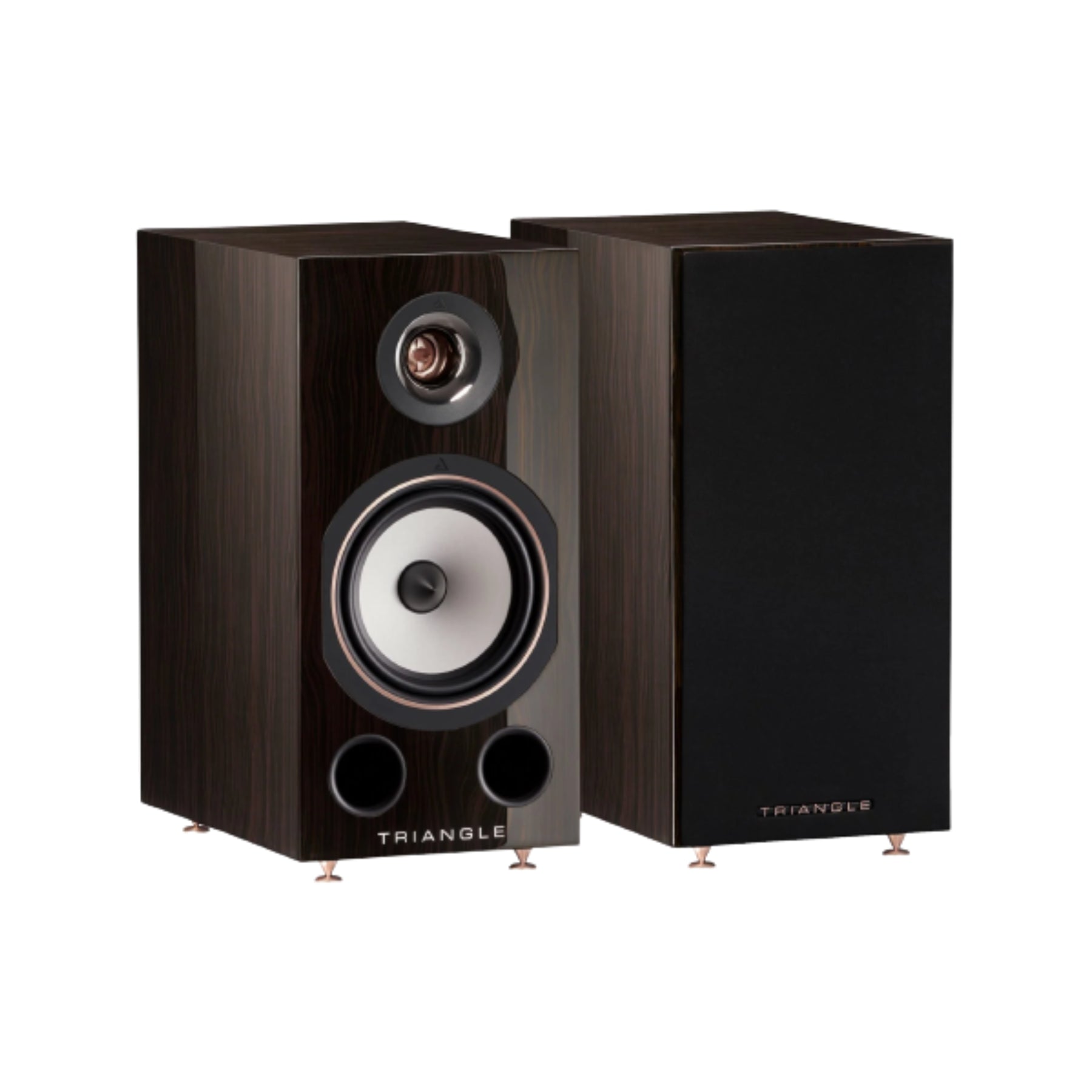 Triangle Comete 40th Anniversary Bookshelf Speakers Pair - High Fidelity Stereo Sound for Home Audio, Music Listening & Home Theater Systems