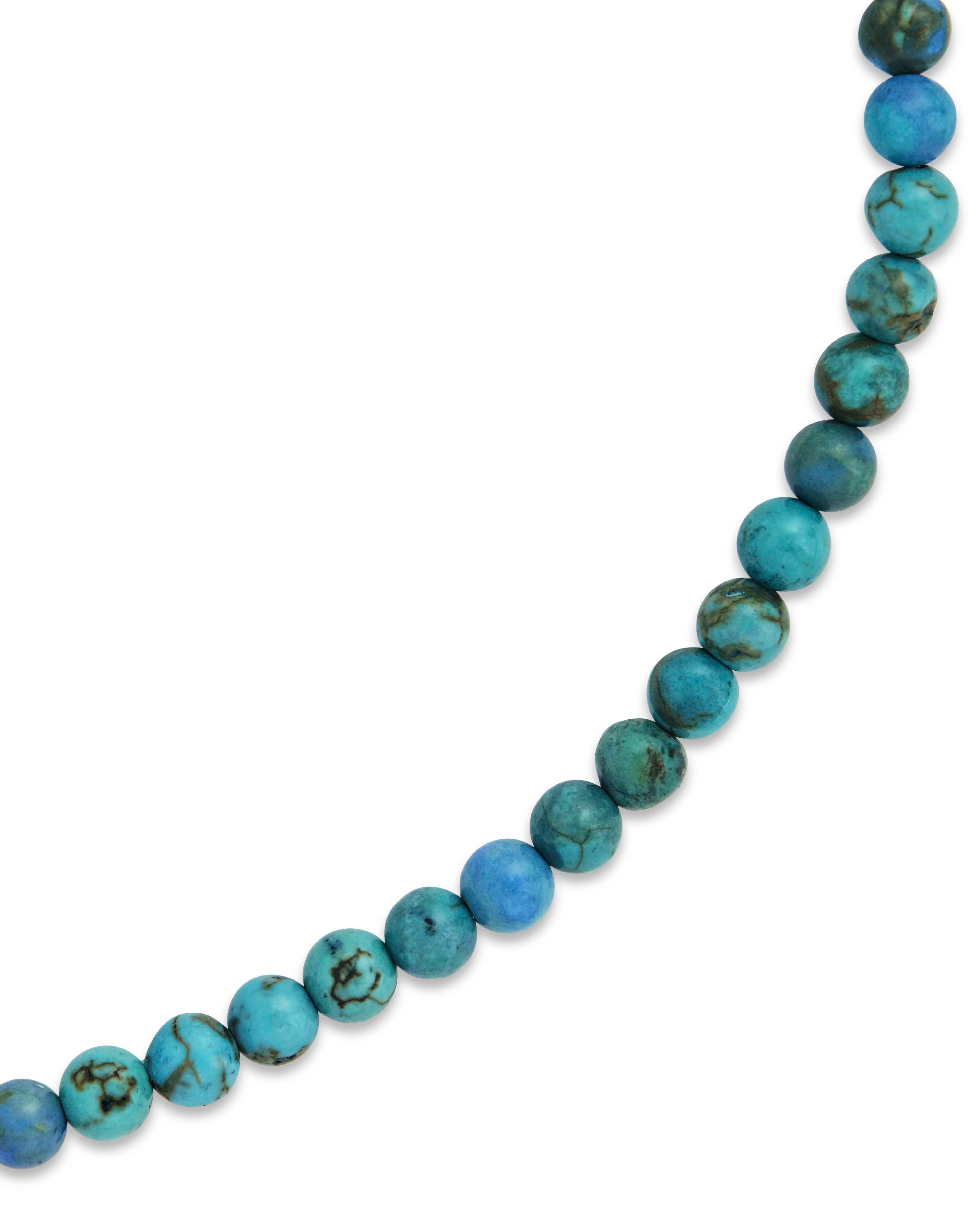 Light Turquoise Beaded Stretch Bracelet for Women - Adjustable Bohemian Style Handmade Jewelry - Perfect for Casual Wear, Beach Vacation & Gift Giving