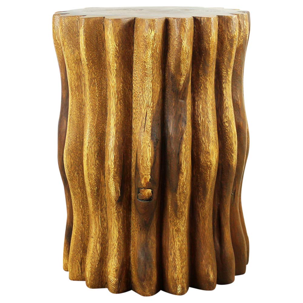 Haussmann® Wood Stump End Table - Natural Mangrove Root Side Table 15
