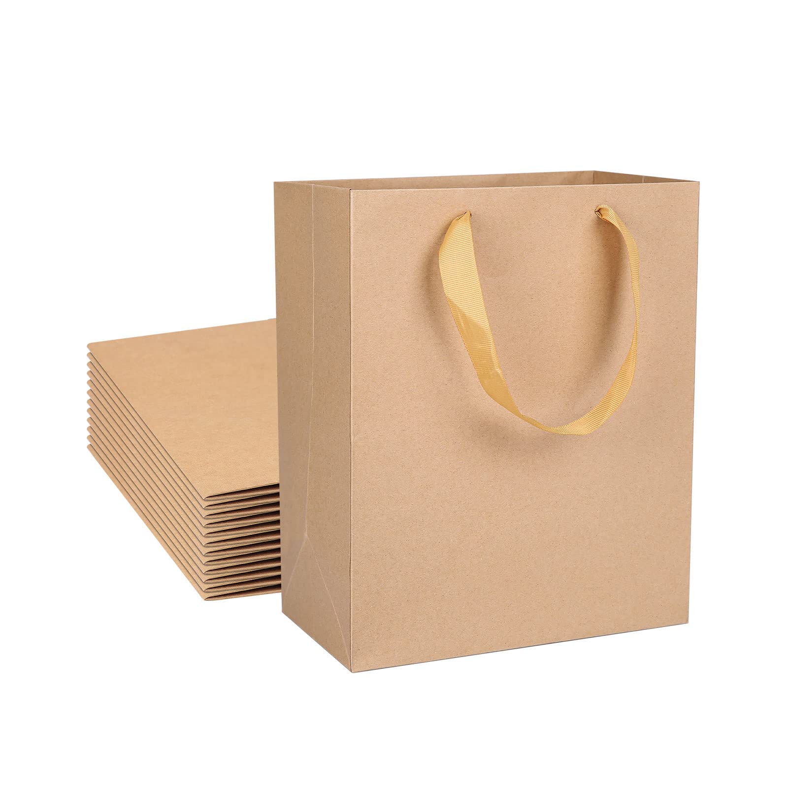 24-Piece Bulk Kraft Gift Bags 8